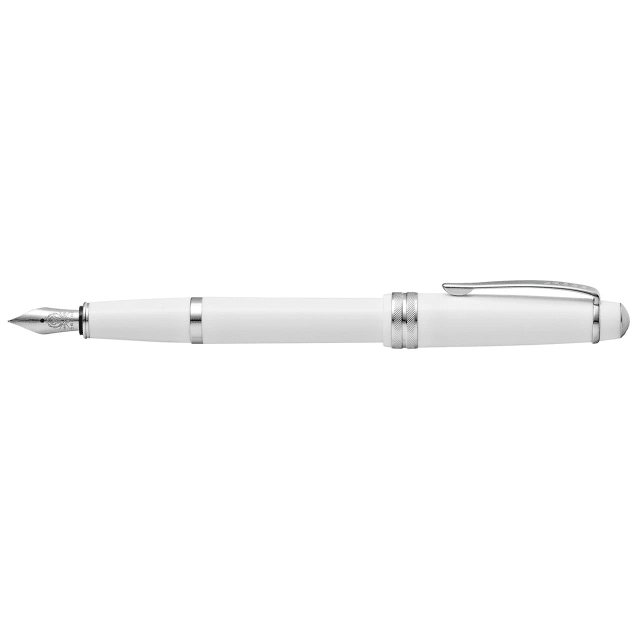 CROSS Bailey Light WHITE Fountain Pen, Fine Nib