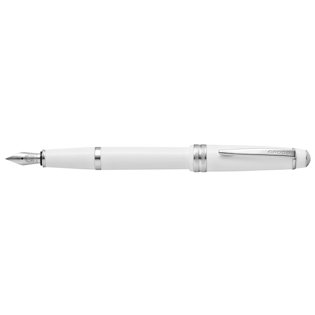 CROSS Bailey Light WHITE Fountain Pen, Fine Nib