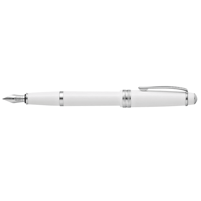 CROSS Bailey Light WHITE Fountain Pen, Medium Nib