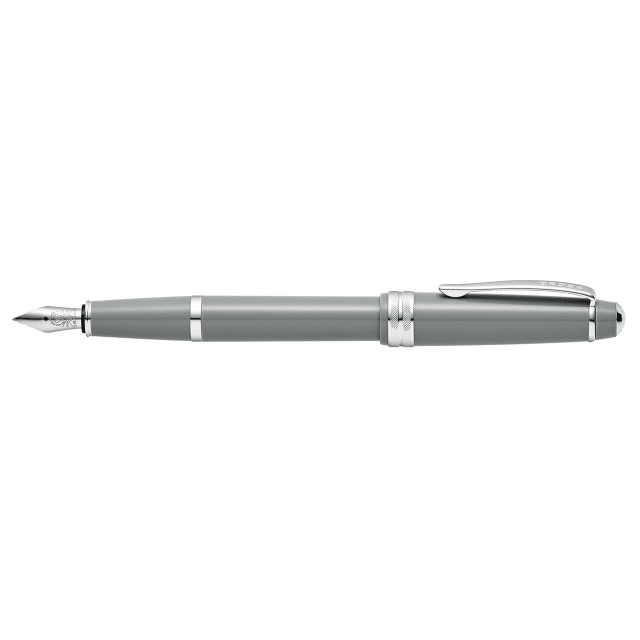 CROSS Bailey Light Grey Fountain Pen, Xtra Fine Nib