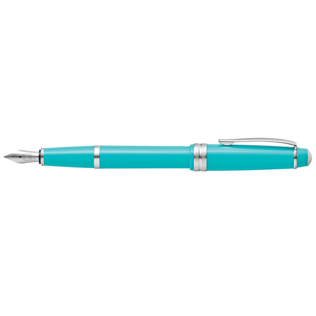 CROSS Bailey Light TEAL Fountain Pen, Xtra Fine Nib