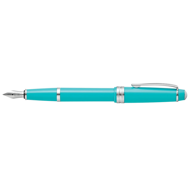 CROSS Bailey Light TEAL Fountain Pen, Fine Nib