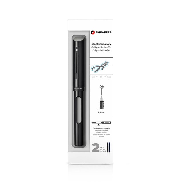 Sheaffer® Calligraphy Black with Black Trim Fine Fountain Pen