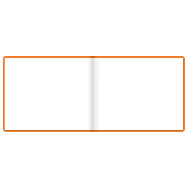 LETTS Dazzle Quarto Blank Guest Book L/Sc Ong