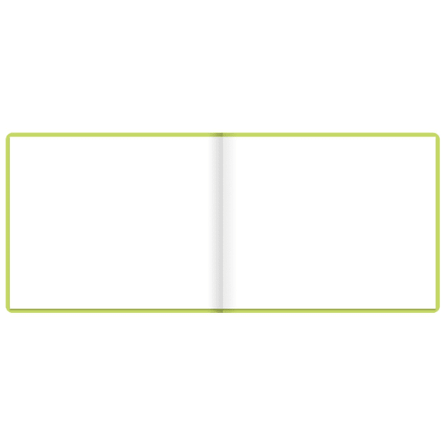 LETTS Dazzle Quarto Blank Guest Book L/Sc Par