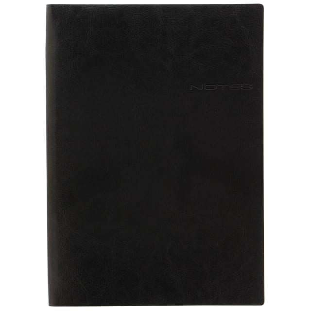 LETTS Lecassa A4 Notebook Black
