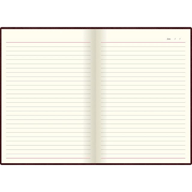 LETTS Lecassa A4 Notebook Brown