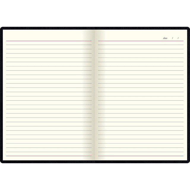 LETTS Lecassa A5 Notebook Black