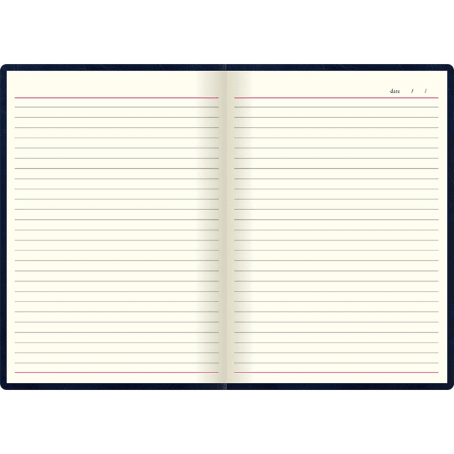 LETTS Lecassa A5 Notebook Navy