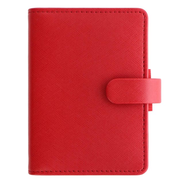 FILOFAX MINI SAFFIANO ORGANISER POPPY