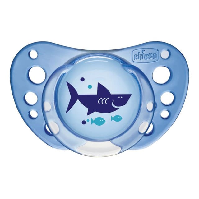 CHICCO Soother: Latex Physio Air 16-36m 2pk-Boy