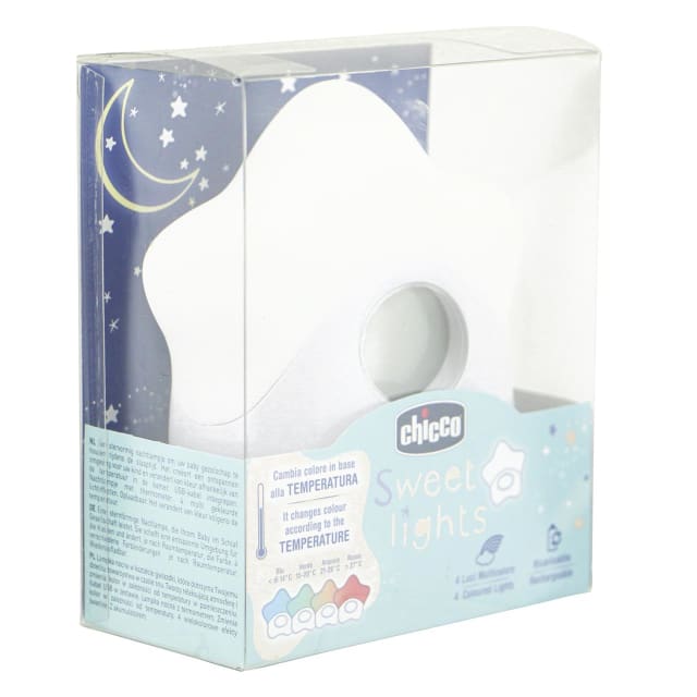CHICCO Star Night Light Thermometer (USB)