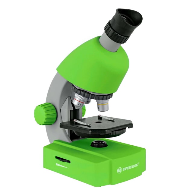BRESSER 40x-640x Microscope - Green