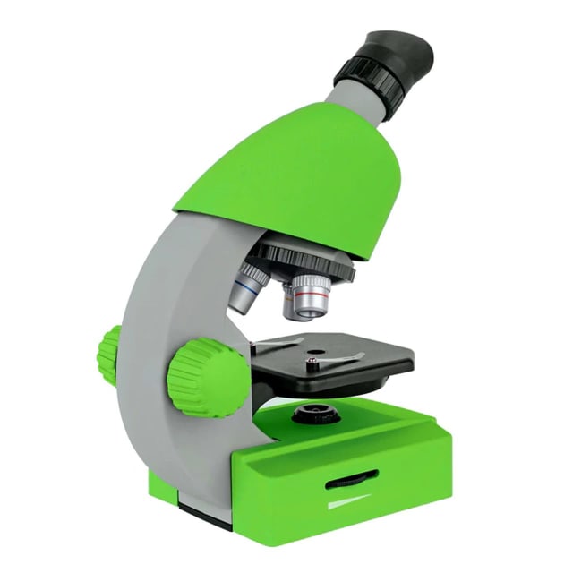BRESSER 40x-640x Microscope - Green