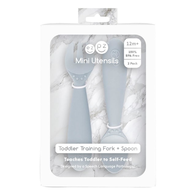 EZPZ MINI UTENSILS PEWTER