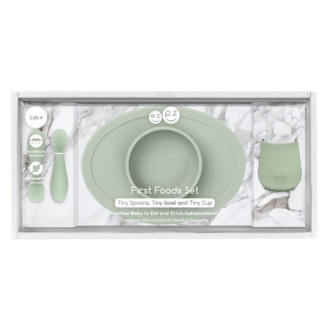 EZPZ TINY FIRST FOOD SET SAGE