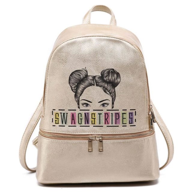 ISOKI SWAG N STRIPES BACKPACK - PURE GOLD