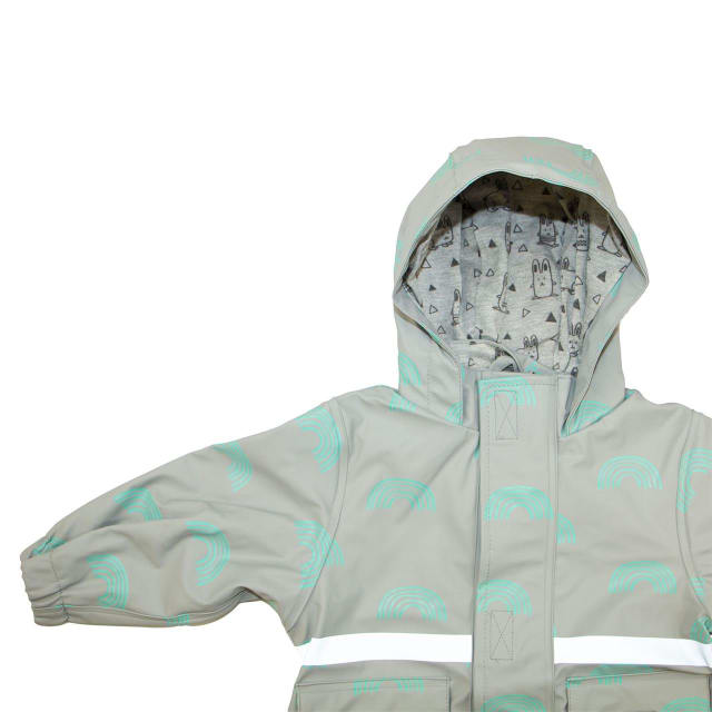 SILLY BILLYZ WATERPROOF JACKET RAINBOW SML