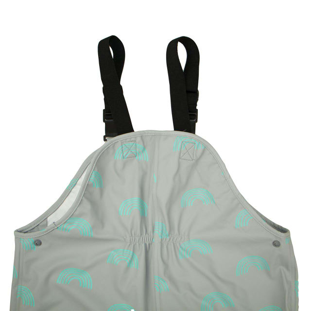 SILLY BILLYZ WATERPROOF OVERALL RAINBOW X-LRG