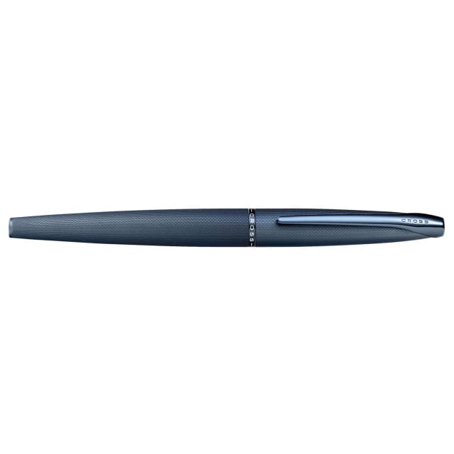 CROSS ATX SANDBLAST DARK BLUE Fountain Pen, Fine Nib