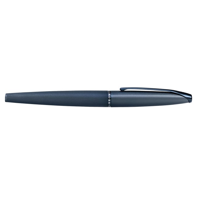 CROSS ATX SANDBLAST DARK BLUE Fountain Pen, Medium Nib