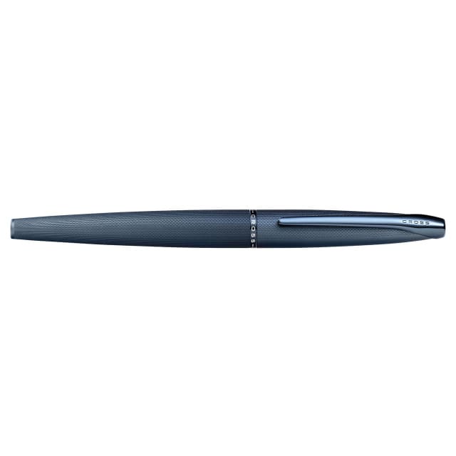 CROSS ATX SANDBLAST DARK BLUE Fountain Pen, Medium Nib