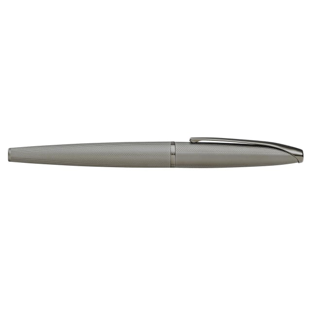 CROSS ATX Sandblast Titanium Grey Fountain Pen, Medium Nib