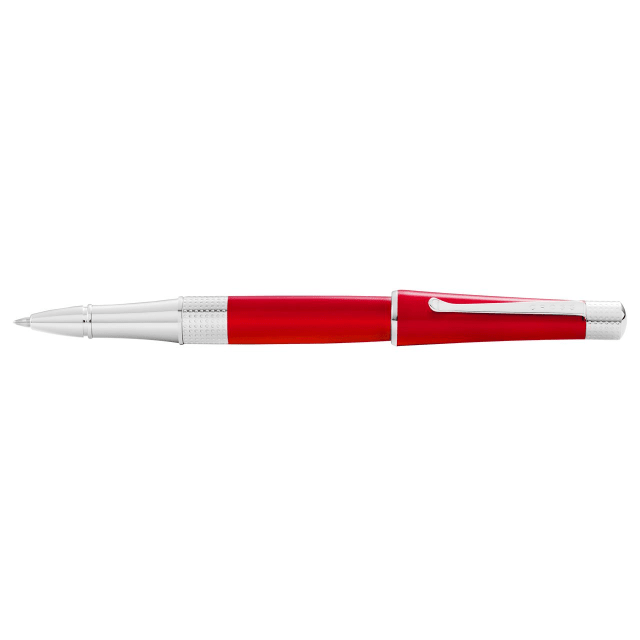 CROSS Beverly T/L Red Lacquer & Chrrome Rollerball Pen