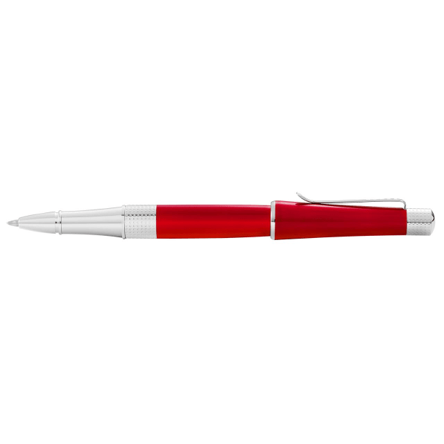 CROSS Beverly T/L Red Lacquer & Chrrome Rollerball Pen