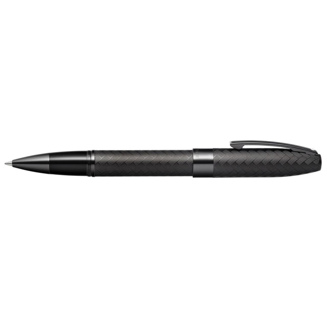 SHEAFFER Lagacy Matte Black Chevron Pattern Rollerball Pen