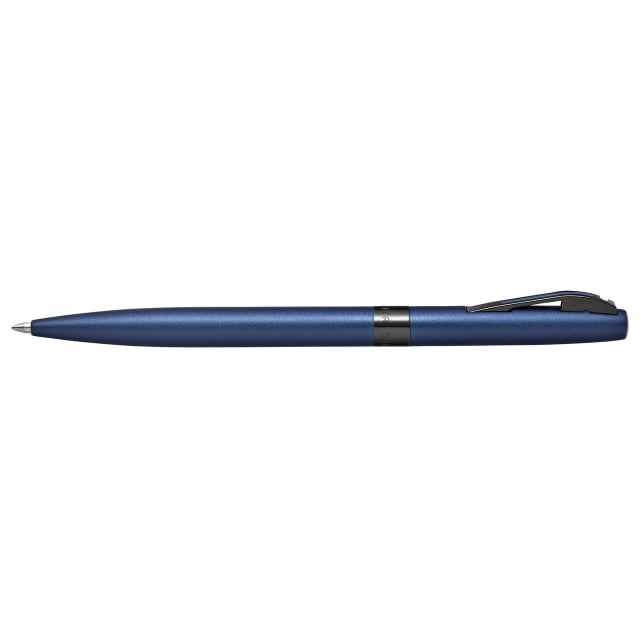 Sheaffer® REMINDER 9018 Matte Blue Ballpoint Pen With Black PVD trim