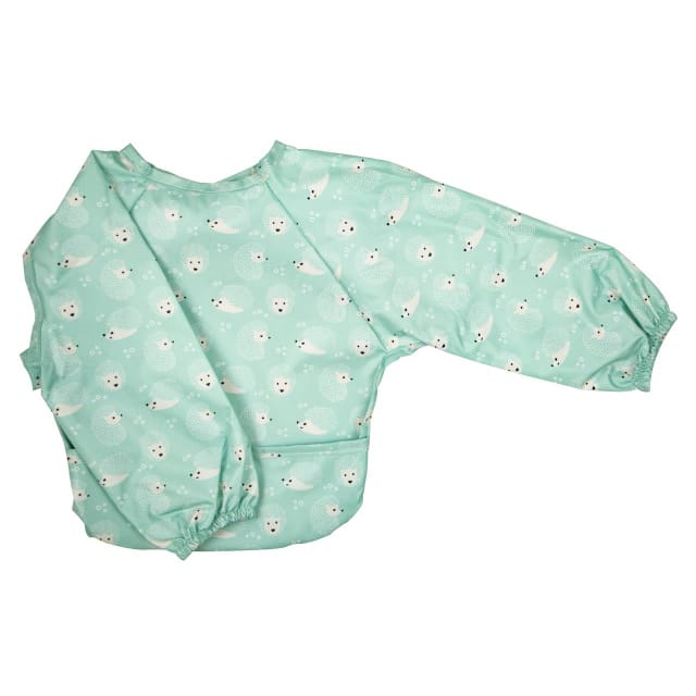 SILLY BILLYZ NYLON SMALL L/S BIB HEDGEHOG
