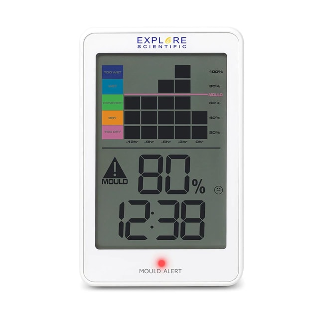 BRESSER Thermo/Hygrometer with Mould Alert 2pk
