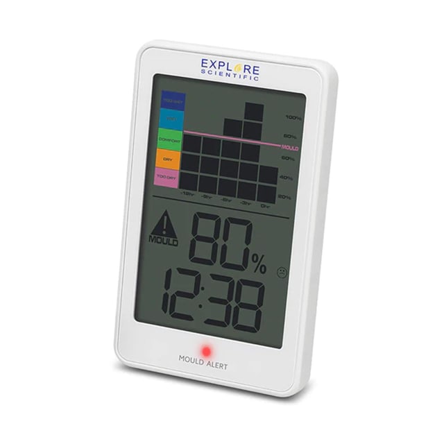 BRESSER Thermo/Hygrometer with Mould Alert 2pk
