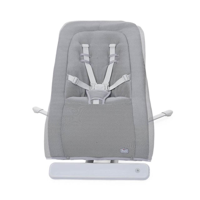 CHICCO Rocker: RhythmnSound Bouncer - Cool Grey