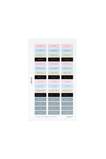 FILOFAX Centennial Planning Stickers