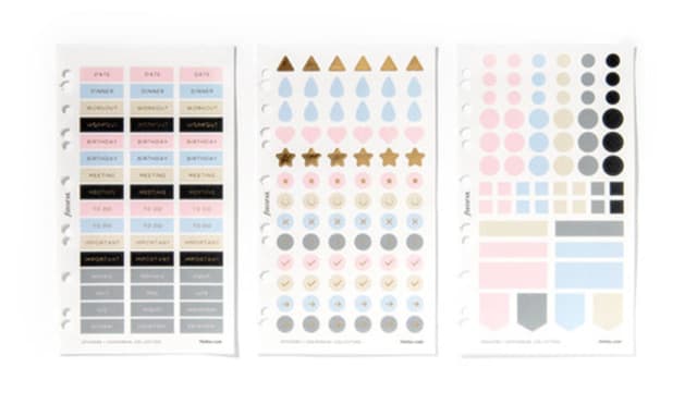 FILOFAX Centennial Planning Stickers