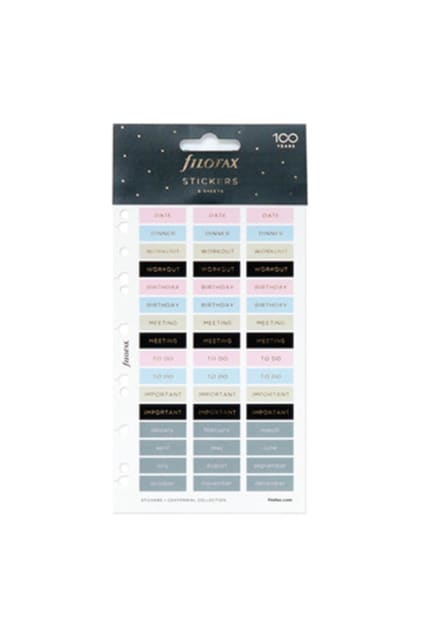 FILOFAX Centennial Planning Stickers