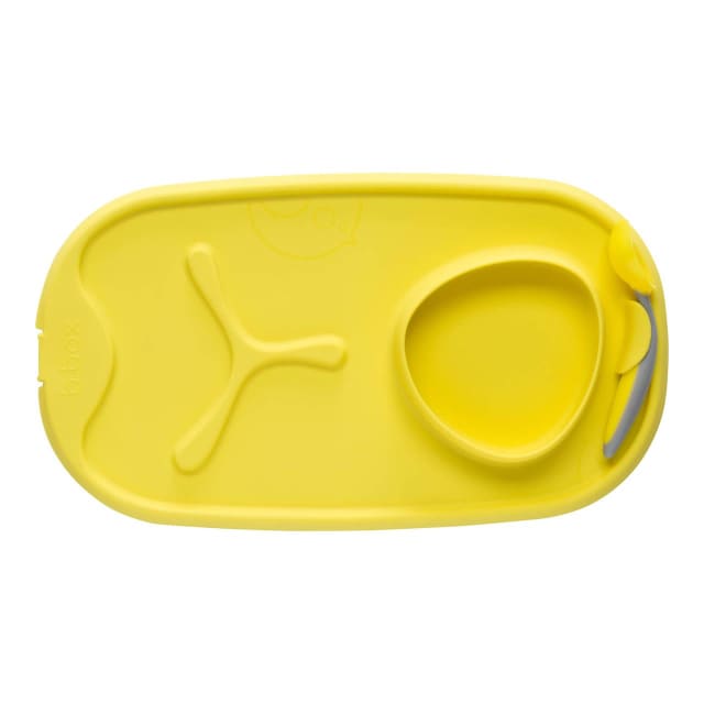 B.BOX Roll + Go Mealtime Mats Lemon Sherbet