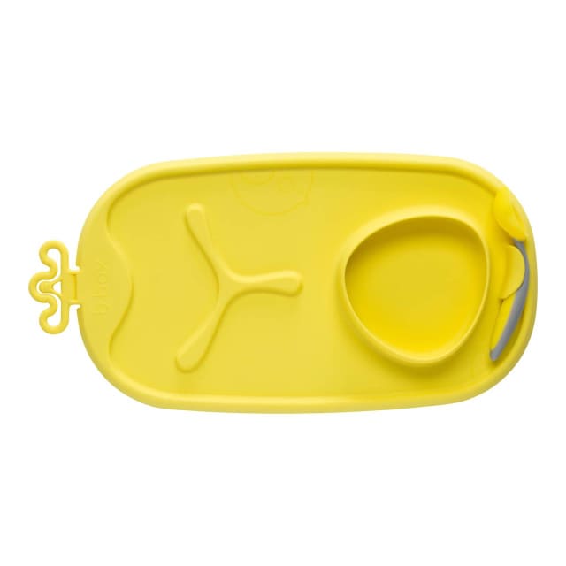 B.BOX Roll + Go Mealtime Mats Lemon Sherbet