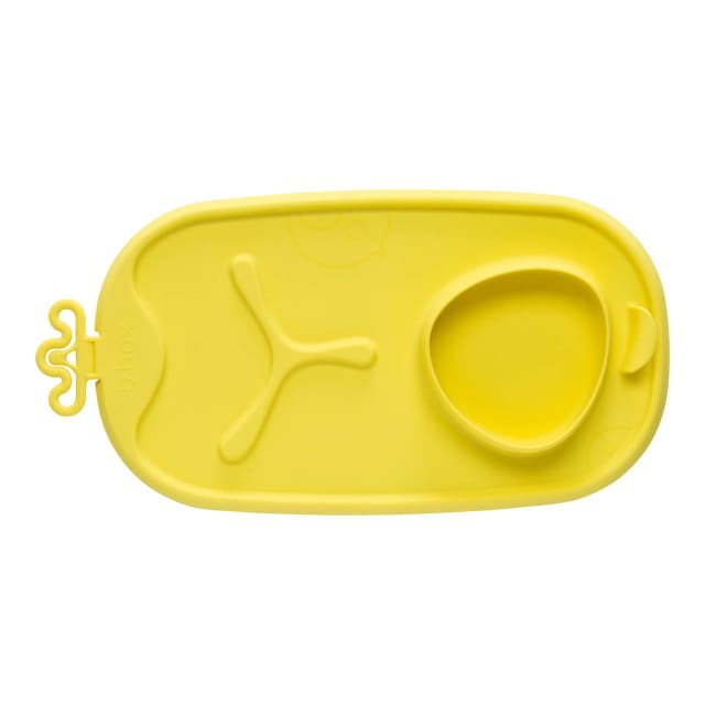 B.BOX Roll + Go Mealtime Mats Lemon Sherbet