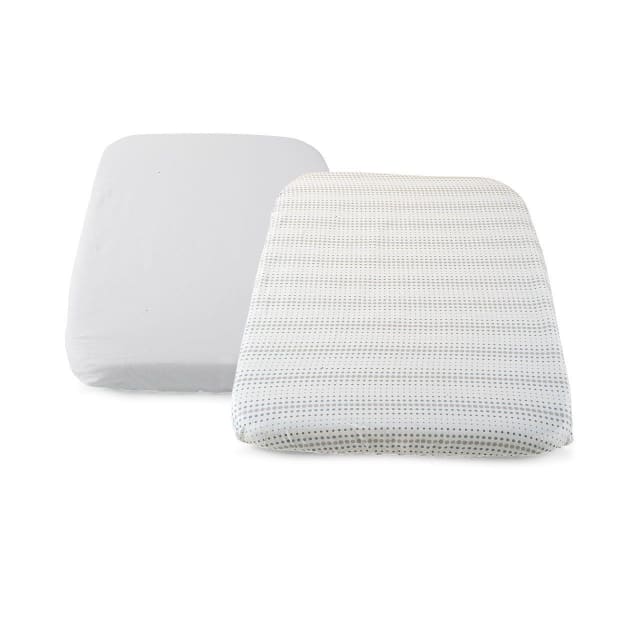 CHICCO Next2Me Crib Fitted Sheet Set Air 2pc