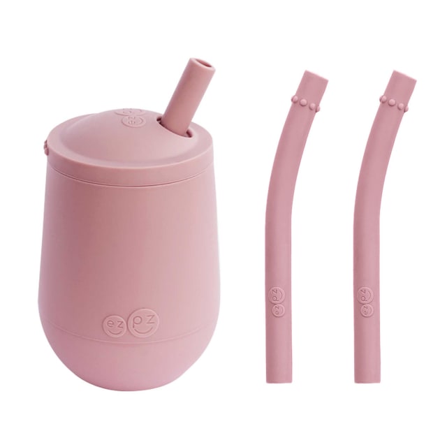 EZPZ MINI MAT & LID PEWTER BUNDLE