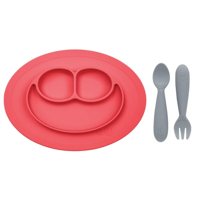 EZPZ Mini Mat & Mini Utensil Bundle