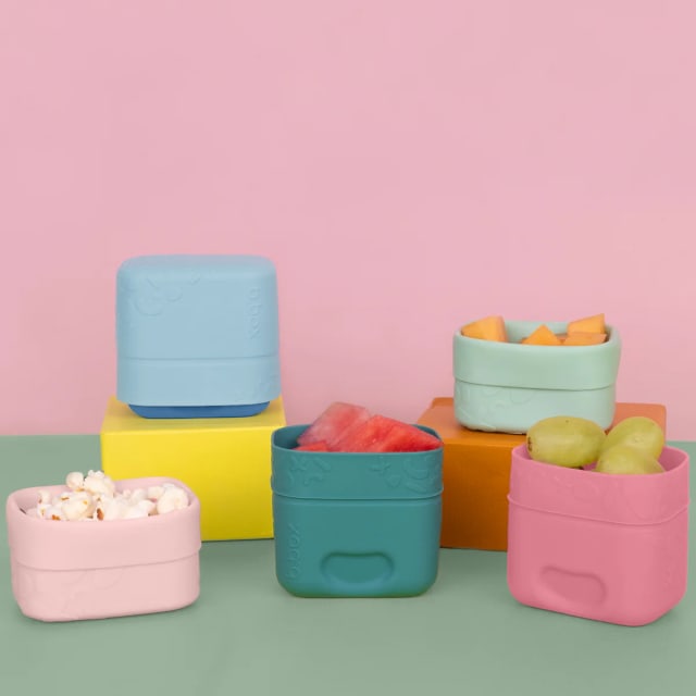 B.BOX Silicone Snack Cups Forest