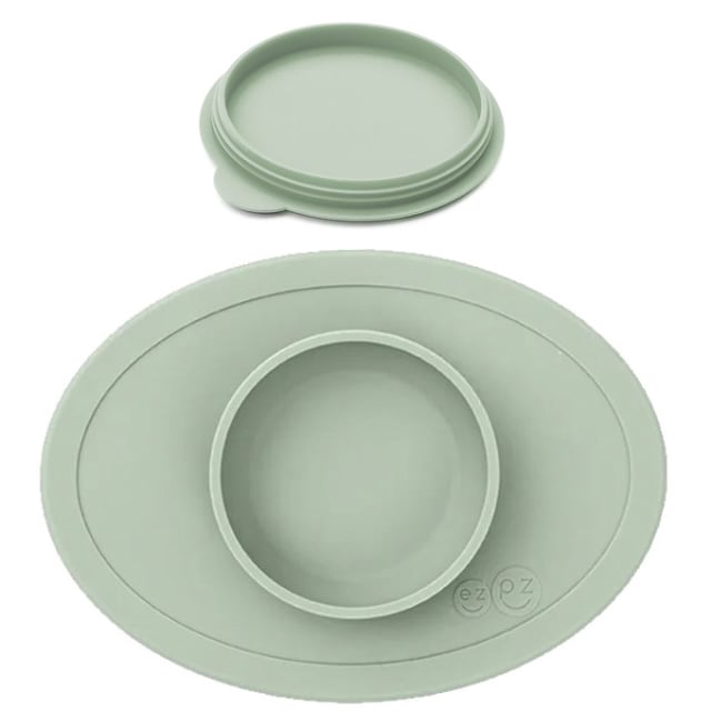 EZPZ TINY BOWL & LID SAGE BUNDLE
