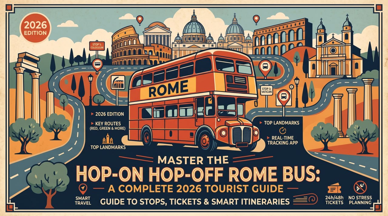 How to Master the Hop On Hop Off Rome Bus: A Complete 2026 Tourist Guide