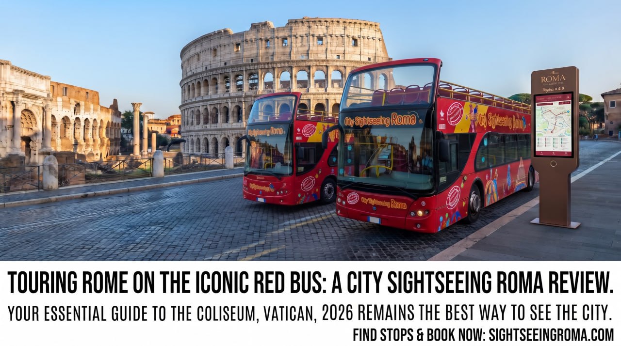 Touring Rome on the Iconic Red Bus: A City Sightseeing Roma Review