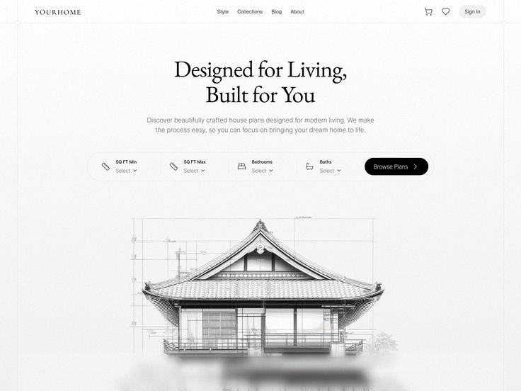 Premium House template preview