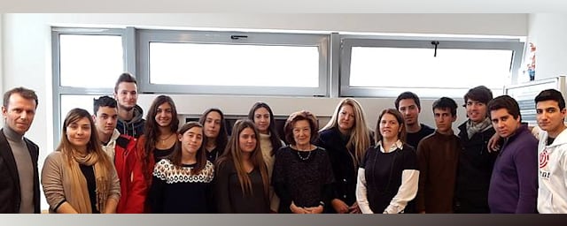 Επίσκεψη μαθητών της Β' τάξης τού Α' Αρσακείου-Τοσιτσείου Λυκείου Εκάλης